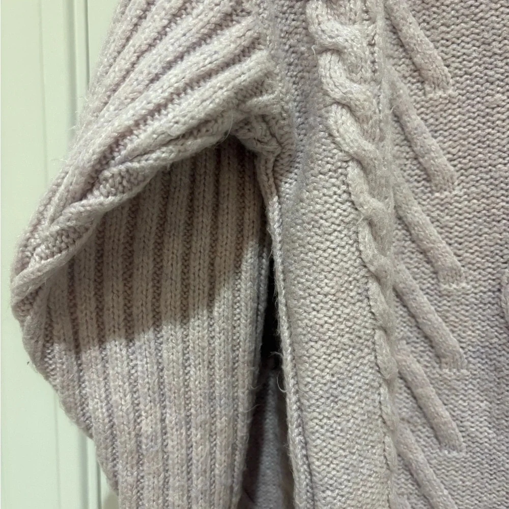 Anthropologie Daily Practice Cable Knit Pullover Sweater - Picture 6 of 10